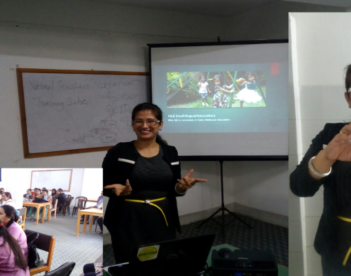 Multilingual education workshop